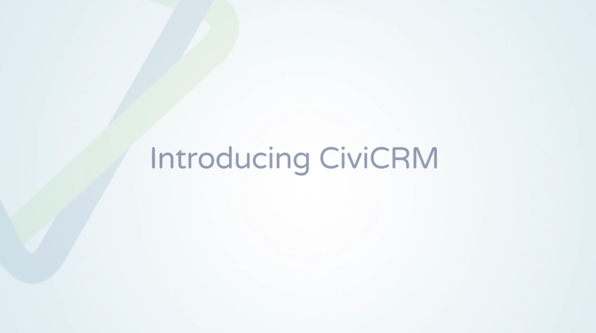 Introducing CiviCRM Title Card