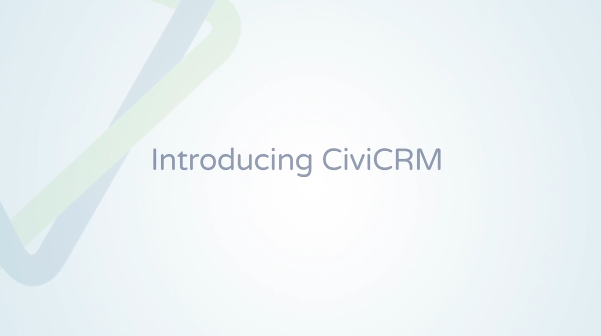 Introducing CiviCRMtitle